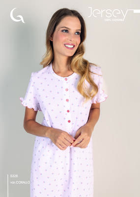 CAMICIA NOTTE DONNA M/M 5328 Tellini S.r.l. Ingrosso Abbigliamento