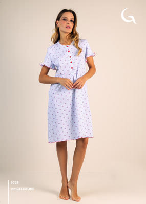 CAMICIA NOTTE DONNA M/M 5328 Tellini S.r.l. Ingrosso Abbigliamento