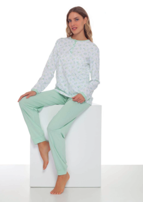 PIGIAMA SERAFINO DONNA M/L 5365 Tellini S.r.l. Ingrosso Abbigliamento