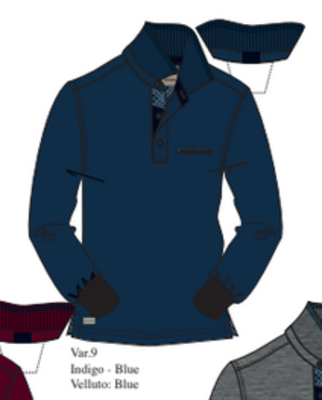 POLO UOMO M/L 53M9209 Tellini S.r.l. Ingrosso Abbigliamento