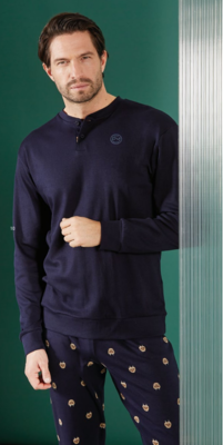 PIGIAMA SERAFINO UOMO M/L 54427 Tellini S.r.l. Ingrosso Abbigliamento