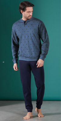 PIGIAMA SERAFINO UOMO M/L 54430 Tellini S.r.l. Ingrosso Abbigliamento
