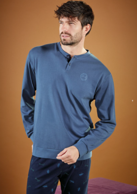 PIGIAMA SERAFINO UOMO M/L 54474 Tellini S.r.l. Ingrosso Abbigliamento