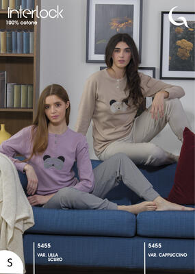 PIGIAMA DONNA M/L 5455 Tellini S.R.L. Velkoobchodní oblečení