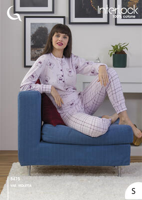PIGIAMA DONNA M/L 5475 Tellini S.R.L. Velkoobchodní oblečení