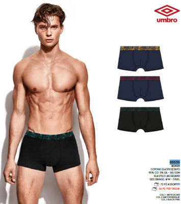 BOXER UOMO 5535 Tellini S.r.l. Ingrosso Abbigliamento