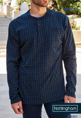 PÁNSKÉ PYŽAMO M/L NPA562 Tellini S.R.L. Velkoobchodní oblečení