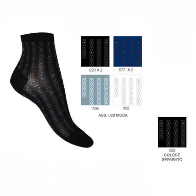 CALZINO CORTO DONNA 570/2 Tellini S.r.l. Ingrosso Abbigliamento