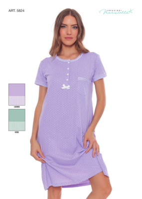 CAMICIA NOTTE DONNA M/M 5824 Tellini S.r.l. Ingrosso Abbigliamento