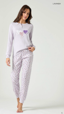 PIGIAMA DONNA M/L GP6132 Tellini S.r.l. Ingrosso Abbigliamento