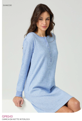 CAMICIA NOTTE DONNA GP6143 Tellini S.r.l. Ingrosso Abbigliamento