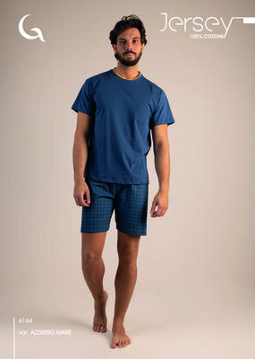 PIGIAMA UOMO M/M 6164 Tellini S.r.l. Ingrosso Abbigliamento