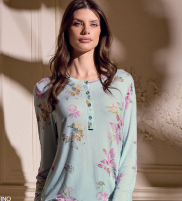 CAMICIA NOTTE DONNA M/L 634070 Tellini S.R.L. Veleprodajna odjeća