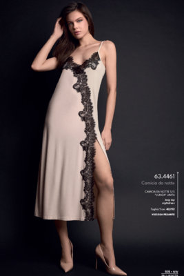 CAMICIA NOTTE DONNA S/S 634461 Tellini S.R.L. Großhandelskleidung
