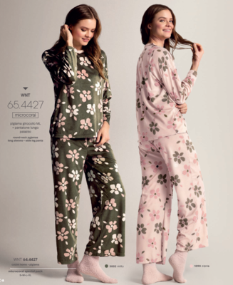 PIGIAMA DONNA M/L 644427 Tellini S.r.l. Ingrosso Abbigliamento