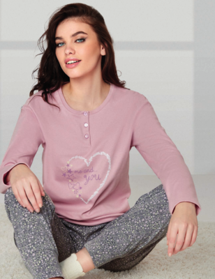 PIGIAMA SERAFINO DONNA M/L 651490 Tellini S.r.l. Ingrosso Abbigliamento