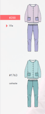 Offener Pyjama Damen M/L SPH652410 Tellini S.R.L. Großhandelskleidung