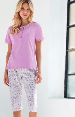 PIGIAMA SERAFINO DONNA M/M GRD652718 Ingrosso INFIORE Tellini S.r.l.