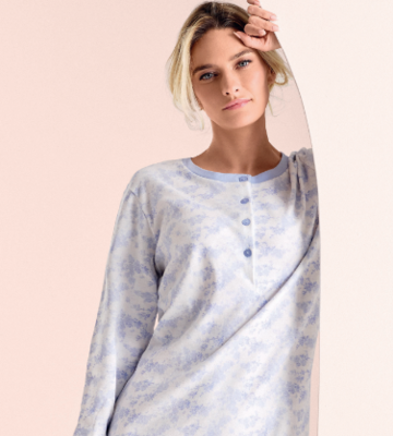 PIGIAMA SERAFINO DONNA M/L 652893 Tellini S.R.L. Großhandelskleidung