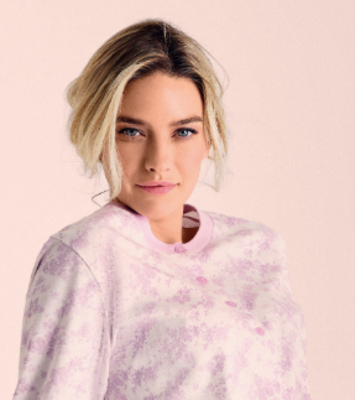 PIGIAMA APERTO DONNA M/L 652894 Tellini S.r.l. Ingrosso Abbigliamento