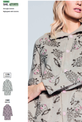 VESTAGLIA DONNA SHE 671971 Tellini S.r.l. Ingrosso Abbigliamento