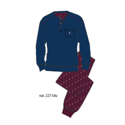 SERAPH-PYJAMAS FÜR HERREN M/L 6724 Tellini S.R.L. Großhandelskleidung