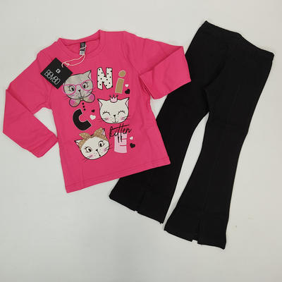 COMPLETO BAMBINA 69716 Tellini S.r.l. Ingrosso Abbigliamento