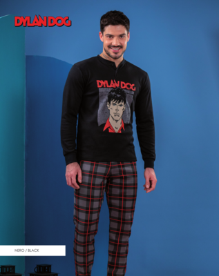 PIGIAMA UOMO M/L DDG7020 Tellini S.r.l. Ingrosso Abbigliamento