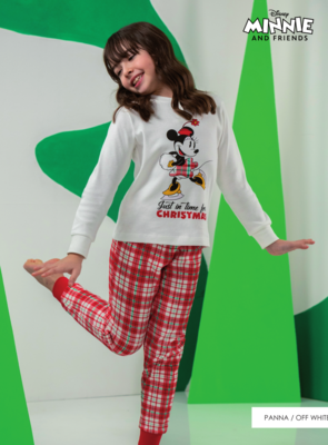 PIGIAMA NATALE BAMBINA M/L DY50E7049 Ingrosso Pigiami 0/16 Anni Tellini S.r.l.