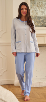 PIGIAMA APERTO DONNA M/L LS171533 Tellini S.R.L. Veleprodajna odjeća