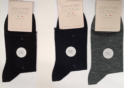 DAMEN KURZE SOCKE 720 EINFARBIG Tellini S.R.L. Großhandelskleidung