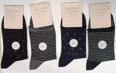 DAMEN KURZE SOCKE 721 FANTASY Tellini S.R.L. Großhandelskleidung