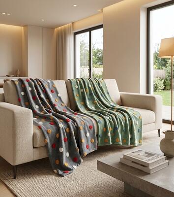 Plaid Wolly 140x170 Tellini S.R.L. Großhandelskleidung