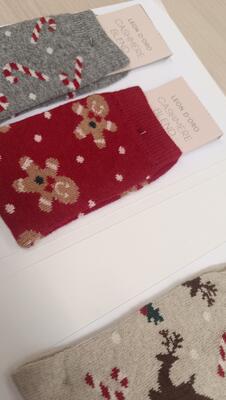730 Rovaniemi Weihnachtskaschmir Damen-Kurzsocken Tellini S.R.L. Großhandelskleidung