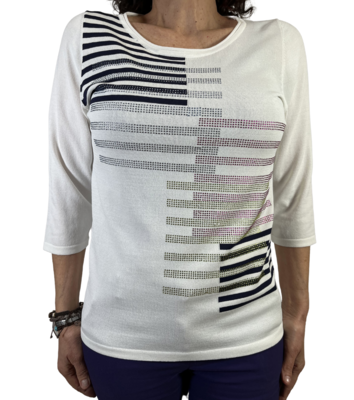 MAGLIA DONNA 3/4M 7319 Tellini S.r.l. Ingrosso Abbigliamento
