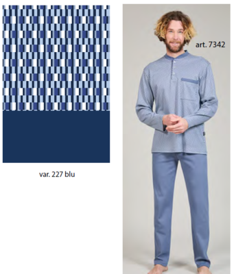 PIGIAMA SERAFINO UOMO M/L 7342 Tellini S.R.L. Velkoobchodní oblečení