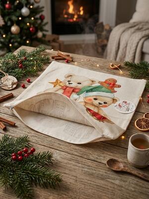 NATALE COPRICUSCINO TERFIR 45X45 Tellini S.r.l. Ingrosso Abbigliamento