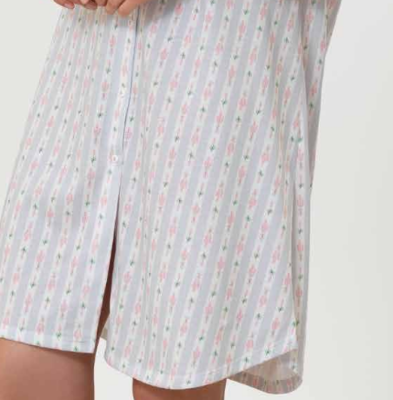 CAMICIA NOTTE SERAFINO DONNA M/L LQ175034 Tellini S.r.l. Ingrosso Abbigliamento