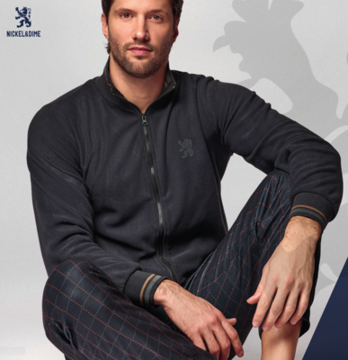 PIGIAMA APERTO UOMO M/L 751563 Ingrosso Pigiami uomo Tellini S.r.l.