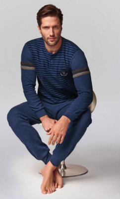 HERREN-SERAFINO-PYJAMAS M/L 751584 Tellini S.R.L. Großhandelskleidung