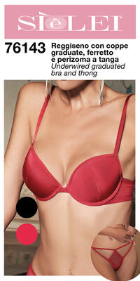 COORDINATO INTIMO DONNA 76143 Ingrosso Corsetteria donna Tellini S.r.l.