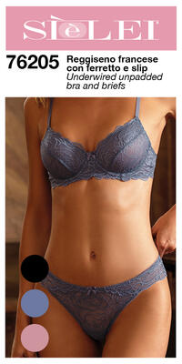 COORDINATO INTIMO DONNA 76205C Ingrosso SIE'LEI Tellini S.r.l.