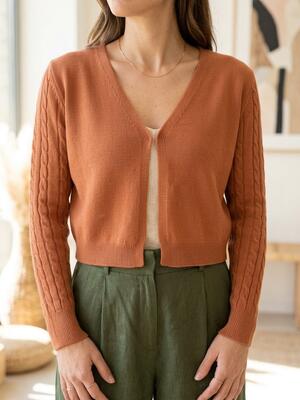 DAMEN-CARDIGAN A252743/VI Tellini S.R.L. Großhandelskleidung