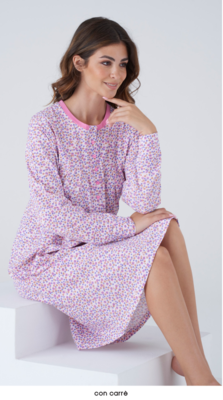 CAMICIA NOTTE DONNA M/L KC8045 Tellini S.r.l. Ingrosso Abbigliamento