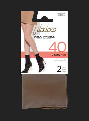 BIS Damen Transparente Socken 40 Den Tellini S.R.L. Großhandelskleidung