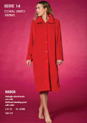 VESTAGLIA DONNA LR288808 Tellini S.R.L. Großhandelskleidung