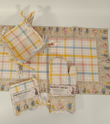 SET GUANTI 2PZ CONIGLIETTI Ingrosso Tessile Casa Tellini S.r.l.