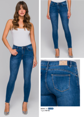 JEANS DONNA 90114/B1 Ingrosso CHIARA DALBA Tellini S.r.l.