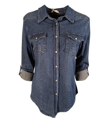 CAMICIA DONNA 90364/C Ingrosso CHIARA DALBA Tellini S.r.l.