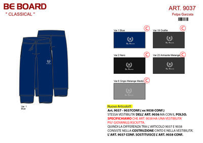 PANTALONE SPORT CONFORMATO 9037C Ingrosso Abbigliamento Uomo Tellini S.r.l.